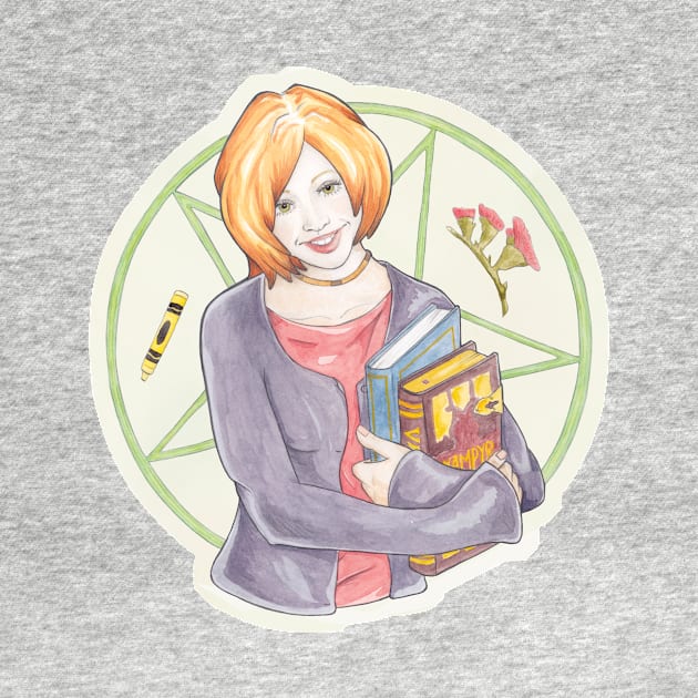 Willow Rosenberg from Buffy The Vampire Slayer by arosecast